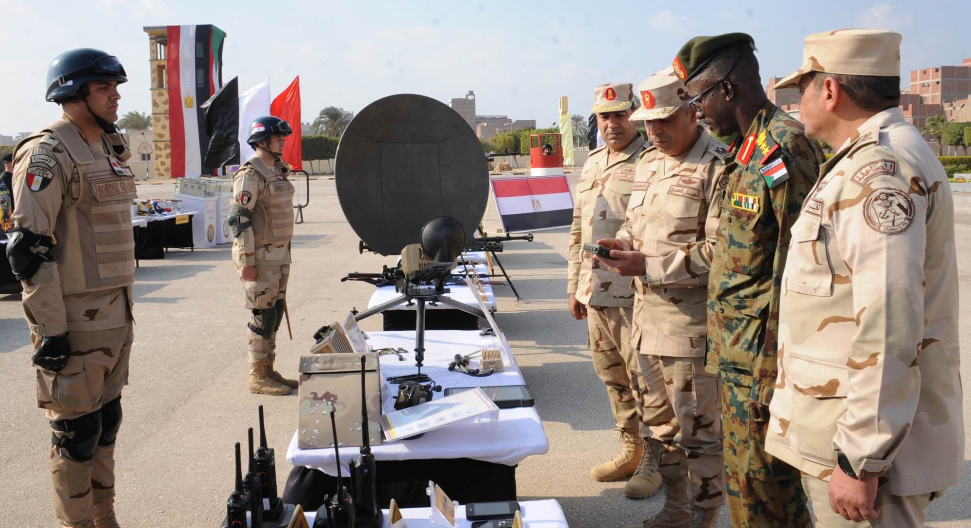 4 ـ التدريب المصري السوداني المشترك "حارس الجنوب ـ 2"
