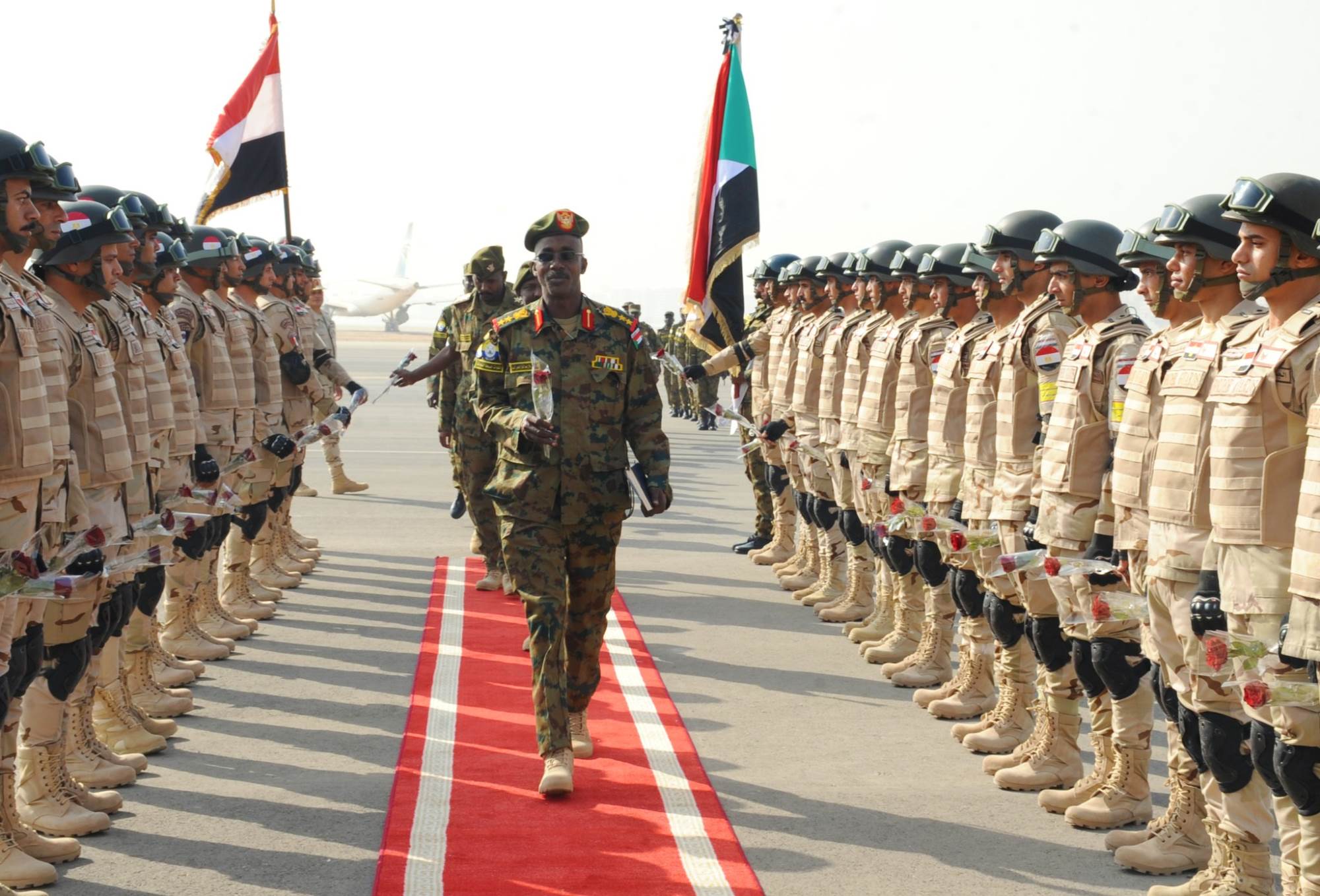 5 ـ التدريب المصري السوداني المشترك "حارس الجنوب ـ 2"