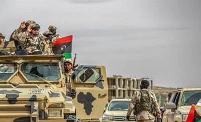 عاجل ..الجيش الليبي يسقط طائرة تركية في سماء "أبوقرين" بمصراتة