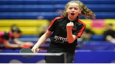 هنا جودة تشارك بمونديال تنس الطاولة بكوريا