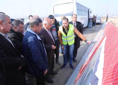 وزير النقل يتابع معدلات تطوير وصيانة الطريق الدائرى 