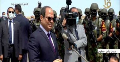 عاجل.. السيسي للجيش: كونوا مستعدين لتنفيذ أي مهام داخل حدودنا أو خارجها (فيديو)