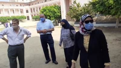 إصابة طالب بهبوط داخل لجنة ثانوية بني سويف