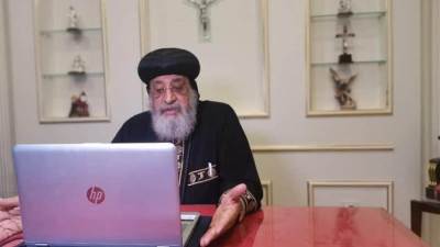 عاجل.. بالڤيديوكونفرانس.. البابا تواضروس يلتقي أساقفة الصعيد