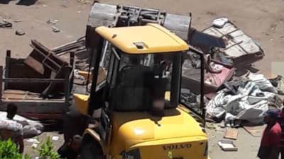 إزالة مخالفات سوق باب عمر باشا وسوق الجمعة غرب الإسكندرية