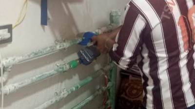 حملة لضبط وصلات المياه المخالفة بدمياط الجديدة