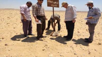 إزالة ١٠٥ حالات تعد على ٥٨٠٤ فدانا بالمنيا ضمن الموجة ١٦ لحق الشعب