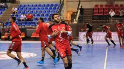 فوز الأهلي على الجزيرة في دوري المرتبط لكرة اليد