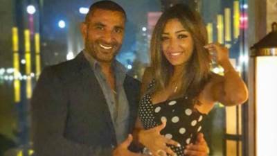 شاهد خطيبة أحمد سعد تحتفل بـ"عيد ميلاده" على كوبري أكتوبر