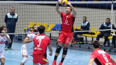 مواجهة مرتقبة بين الأهلي والزمالك في نصف نهائي كأس الطائرة