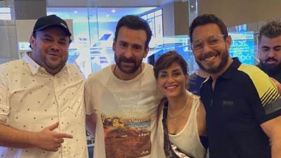 أبطال "زنزانة 7" يحتفلون بنجاح الفيلم