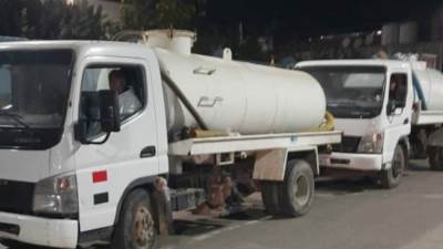 أمطار غزيرة تضرب مدن ومراكز البحيرة وانتشار مكثف لمعدات المحافظة