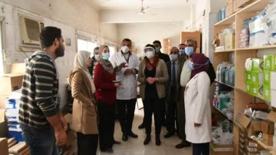 نائب محافظ البحيرة تتابع سير العمل وتوافر المستلزمات بمستشفى الدلنجات