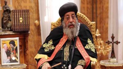 البابا تواضروس يلقى عظته الأسبوعية من كنيسة السيدة العذراء مريم والقديس الأنبا رويس بكاتدرائية العباسية