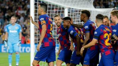 جريزمان وديمبيلي يقودان هجوم برشلونة أمام سوسيداد في كأس السوبر