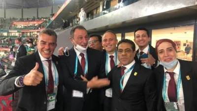 مجلس الأهلي يحتفل ببرونزية كأس العالم