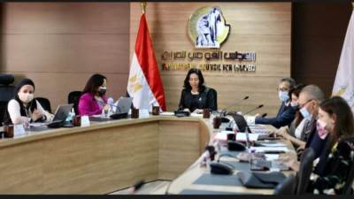 مايا مرسي تترأس الاجتماع الأول للمكتب التنفيذي لمنظمة تنمية المرأة