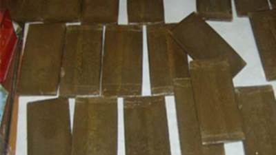 ضبط 393 طربة حشيش بحوزة أحد العناصر الإجرامية بالغربية