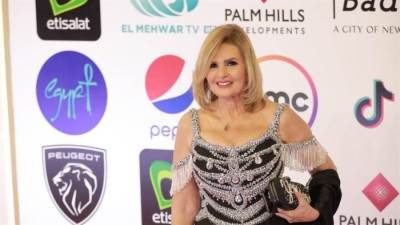 يسرا تتألق في افتتاح القاهرة وتؤكد فخرها بالافتتاح العالمي لطريق الكباش 