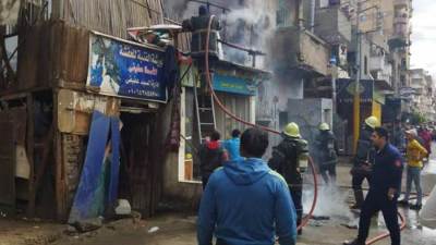 السيطرة على حريق شب في منزل بالدقهلية 