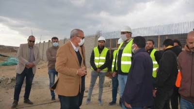 محافظ القليوبية يتابع المشروعات الجاري تنفيذها بالخانكة