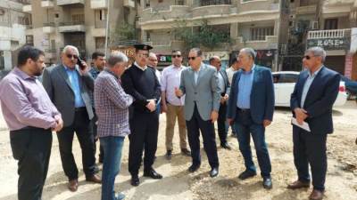 محافظ الشرقية يشدد علي سرعة الانتهاء من تطوير ورفع كفاءة شارع عمر بن الخطاب بالزقازيق 
