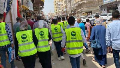 مستقبل وطن يوزع هدايا الرئيس على المواطنين والاطفال في المحافظات بمناسبة عيد الفطر