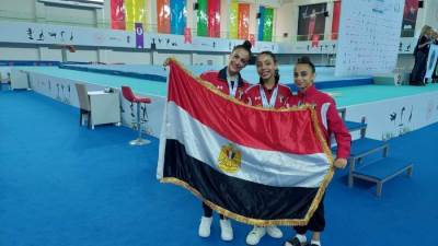 الجمباز الإيقاعي يحصد ثلاث ميداليات في بطولة البحر المتوسط للناشئين