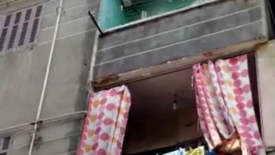 مصرع طفلين في حريق هائل بشقة سكنية بشبرا الخيمة 