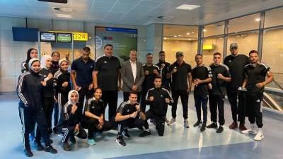 بعثة مصر تغادر للجزائر للمشاركة في دورة ألعاب البحر المتوسط 