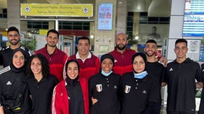 فراعنة الكاراتيه يشاركون بدورة ألعاب البحر المتوسط بكامل نجومهم