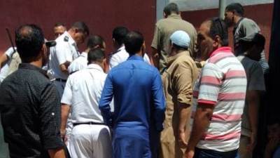 مصرع 4 عمال إثر انهيار غرفة صرف صحى بالقناطر الخيرية