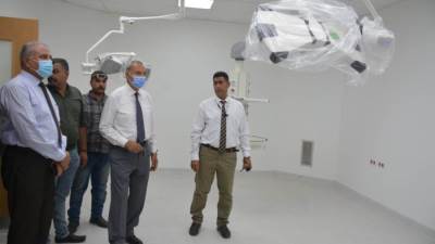 محافظ القليوبية يتابع تنفيذ الأعمال بمستشفيات طوخ والخانكة المركزي