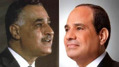 الرئيس السيسي يوجه التحية لأبطال ثورة 23 يوليو وعلى رأسهم جمال عبدالناصر