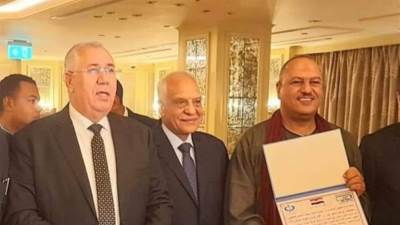 مزارع بسوهاج يفوز بالمركز الأول على مستوى الجمهورية في زراعة محصول القمح