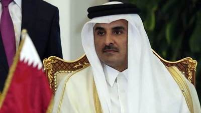 أمير قطر يطلق إشارة بدء "تمرين وطن" للتحضير لاستضافة كأس العالم "قطر 2022"
