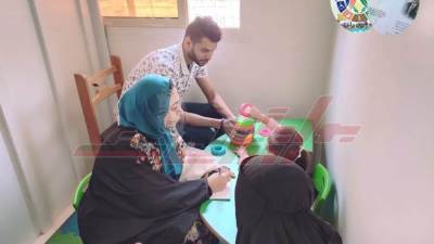 جلسات تخاطب لتنمية مهارات أطفالنا "القادرون باختلاف" بكفر الشيخ