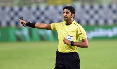 الإماراتي محمد عبد الله حكما لمباراة إسبانيا وكوستاريكا في كأس العالم