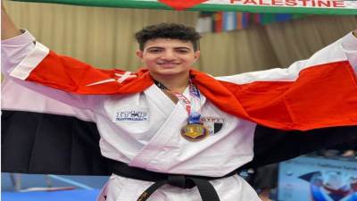 عاجل.. "إسلام الجيزاوي" يكشف سر رفع لاعب مصر علم فلسطين ببطولة الكاراتيه بسلوفينيا