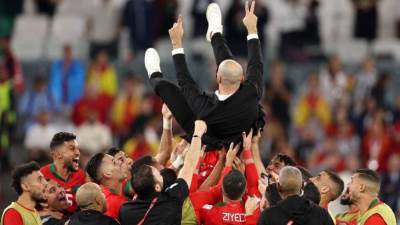 أرقام مميزة لوليد الركراكي بعد فوز المغرب ضد إسبانيا في كأس العالم