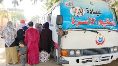 صحة المنيا "تقدم خدمات تنظيم الأسرة والصحة الإنجابية لـ124 ألف منتفعة