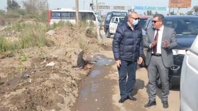 محافظ القليوبية يتفقد أعمال الرصف النهائية والترميم لنفق سعد زغلول في بنها