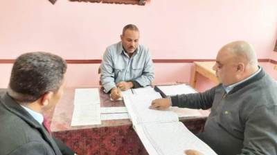 وكيل وزارة التعليم بالوادي الجديد يجري جولة تفقدية بإدارة باريس التعليمية