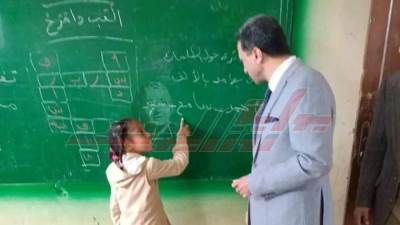 الدكتور علاء جوده: يتفقد المدارس بإدارة الرياض التعليمية في كفر الشيخ 