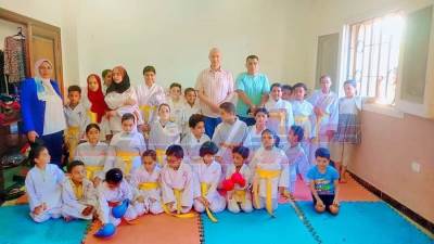 وكيل شباب كفر الشيخ يشهد فعاليات المشروع القومي للمراكز الرياضية بقرى "حياة كريمة "