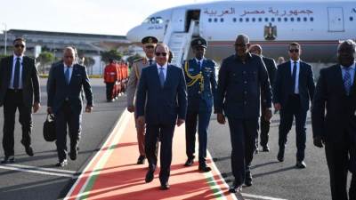 عاجل.. السيسي يؤكد تميز العلاقات مع كينيا والتنسيق لتعزيز جهود التنمية وصون السلم والأمن بإفريقيا