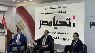 نصير: حماة الوطن يضع كافة إمكانياته ومقراته لدعم وتأييد الرئيس السيسي