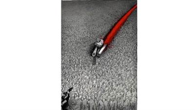 #وخز_الريشة_لضمير_العالم "101" Angel Boligán - Mexico