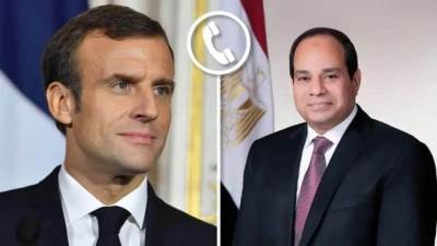  عاجل.. "ماكرون" يهنئ الرئيس السيسي بفوزه في الانتخابات الرئاسية 2024 