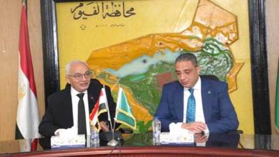 "حجازي" و"الأنصاري" تفقدا سير أعمال لجان امتحانات الشهادة الإعدادية بالفيوم